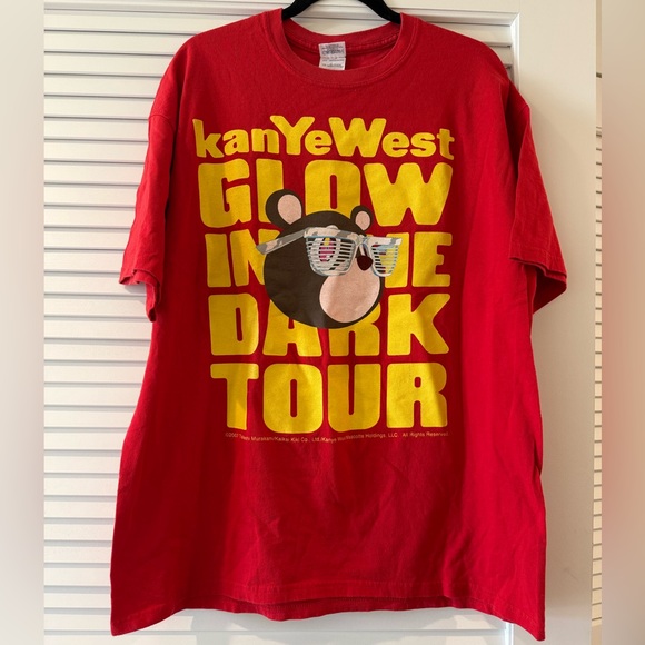 Gildan Other - KanYeWest 'Glow in the Dark Tour' shirt
